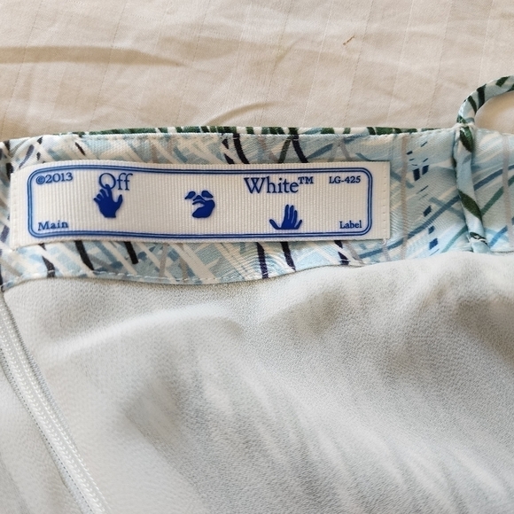 💎OFF-WHITE Bouroullec Spiral Slip Dress by Virgil Abloh sz 42/US 6 - Picture 10 of 10